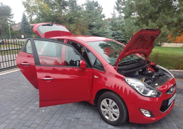 Hyundai ix20 cena 30900 przebieg: 160000, rok produkcji 2014 z Czyżew małe 466